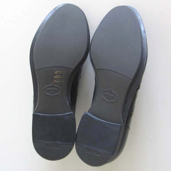 new PRADA wing-tip brogue dress shoes 6.5 / 7.5 US - Picture 5 of 8